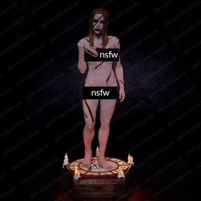 Figura de resina 1/24 modelo princesa enojada daga niña NSFW sin montar sin pintar Foto 1 de 4