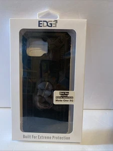 Edge Moto One 5G Black Phone Case - Picture 1 of 4