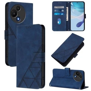 For TCL 605 / 60 SE Crossbody 3D Embossed Flip Leather Phone Case cover shell - Photo 1 sur 1
