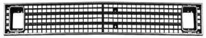 1975 Chevy Nova SS Front Grill Black w/Super Sport Option - Picture 1 of 4