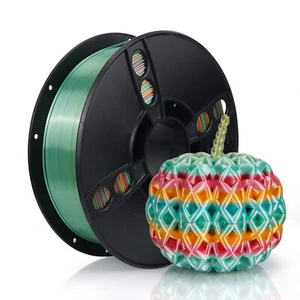3D Printer Silk PLA 2KG 3KG 1.75mm Filament Printing Bundles Mixcolor 1KG/2.2LB - Picture 1 of 24