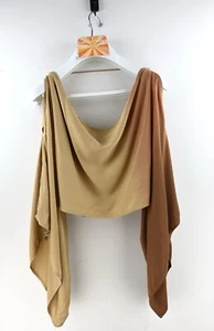Studio Tia Cropped Kimono Sleeve Top In Gold Ombré OSFM - Picture 1 of 7