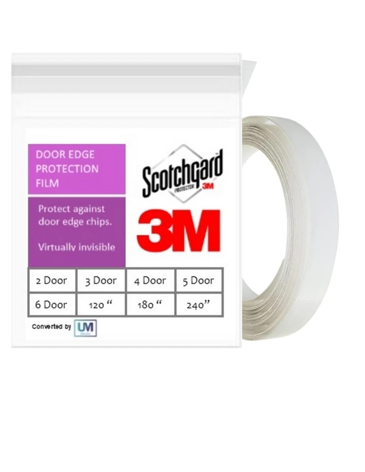 3M 4 Door Edge Anti Scratch Clear Guard Protector Film Scotchgard Car Truck ATV Foto 1 de 4