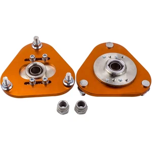 Front Steel Camber Caster Plates Coilover Alignment fit Toyota Celica 2000-2006 - Picture 1 of 12