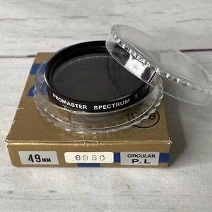 49mm Circular Polarizer CPL Glass Lens Filter P-CL 49 mm PL-C Japan E49 E-49 Pro - Picture 1 of 5