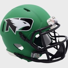 North Dakota Fighting Sioux 2021 Matte Green Riddell SPEED Mini Football Helmet