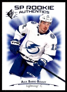 2021-22 SP Rookie Authentics Blue Alex Barre-Boulet RC #135 - Imagen 1 de 2