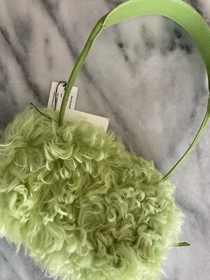 100% Auténtico Dries Van Noten - Verde Lima - Hombro, Ajustable Bolso de Mano Foto 1 de 4