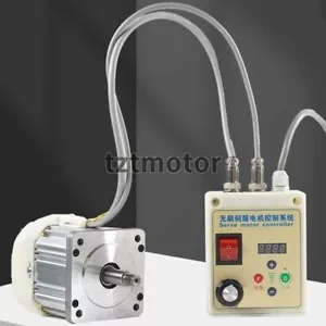 220V 2.2K/1.5K/1.1K/750/550W Permanent Magnet Brushless Motor Shaft+Controller - Bild 1 von 3