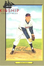 Bob Lemon signed Great Moments Perez Steele JSA COA Indians Auto HOF Z942