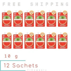12 Sachets X 10 g Sistar Watermelon EE Sunscreen Cream SPF50 PA++ Nourishing - Picture 1 of 9