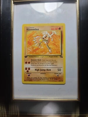 Pokemon -1999 -1st Edition - Fossil - Hitmonlee 22/62 - PSA - OPEN OFFERS! - Image 1 of 4