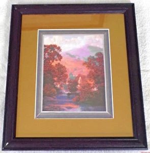 SUNLIT VALLEY by MAXFIELD PARRISN bookplate - Picture 1 of 12