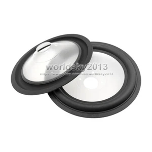 2x 6.5" 6.5 inch 155mm PP Speaker Cone Paper Basin Woofer Drum Paper 26.5mm Core - Picture 1 of 7