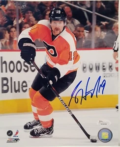 Scott Hartnell Signed Philadelphia Flyers 8x10 Photo JSA Witnessed COA - Picture 1 of 4