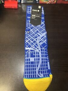 NBA Klay Thompson Collection Stance “East Bay” Socks Men’s Size M (6-8.5)