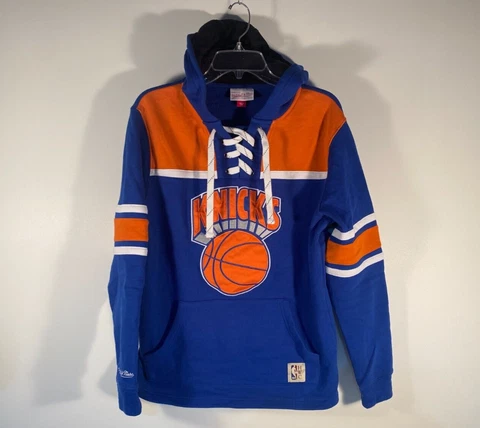 Mitchell & Ness Hardwood Classics New York Knicks Pull Over Hoodie Men Size S Cover