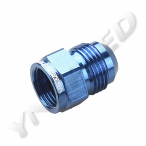 Adaptador de montaje de combustible expansor a AN10 macho hembra 8AN AN-8 ENVÍO A EE. UU. aluminio azul - Imagen 1 de 6