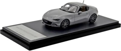 1:43 Hi-Story Mazda родстер RF VS ND MX-5 2024 Aero серый металлик HS493AG Японии - Изображение 1 из 4