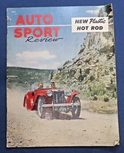 Vintage Juli 1952 AUTO SPORT REVIEW MAGAZIN - Bild 1 von 6