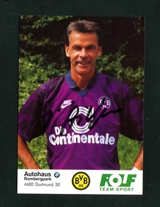Ottmar Hitzfeld - Autógrafo. BVB Dortmund (JK-43) - Imagen 1 de 1