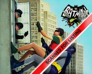 Batman & Robin Scaling Wand TV Show mit Gast Green Hornet & Kato 8X10 Foto #2309 - Bild 1 von 1