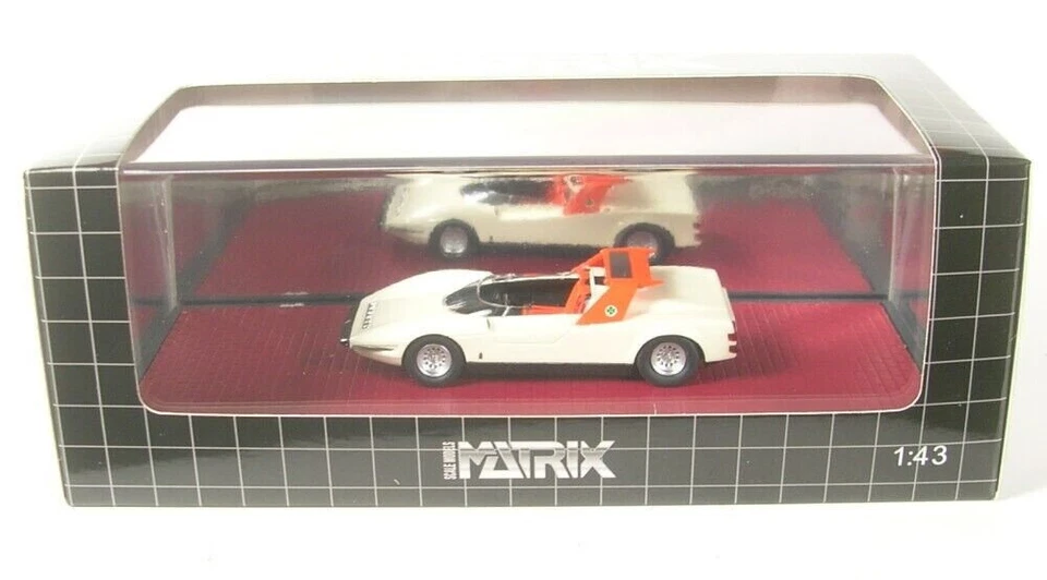 Alfa Romeo P33 Roadster Pininfarina 1968 Bianco Matrix MX50102-171 1 43