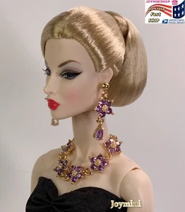 Necklace Earrings For Fashion Royalty Integrity Poppy Parker NuFace Doll Jewelry - Picture 1 of 4