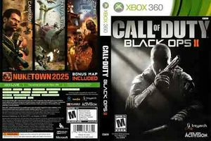 Call of Duty: Black Ops II Xbox 360 Cover Art (No Game) - Picture 1 of 1