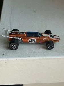 INDY EAGLE, Original Hotwheels Redline! Orange, Black Interior. HK - Picture 1 of 6