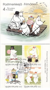 Finland 1998, Moomin family and the sea, Booklet, FD cancelled - Picture 1 of 1