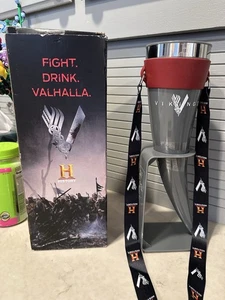Das Horn Viking Drinking Vessel 24oz History Channel Vikings Show SDCC Exclusive - Picture 1 of 5