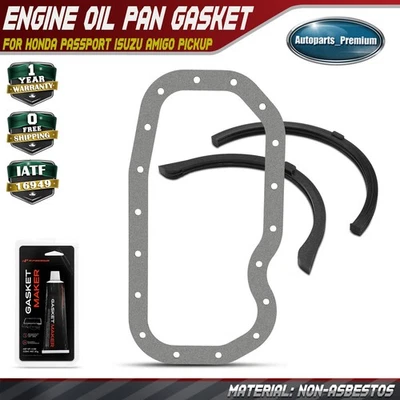 Juego de juntas de cárter de aceite de motor para camioneta Honda Passport Isuzu Amigo Rodeo Trooper Foto 1 de 4