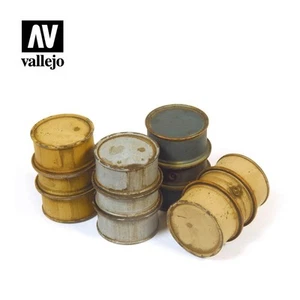 VALSC201 - Vallejo Scenics - 1:35 German Fuel Drums 1 - Imagen 1 de 1