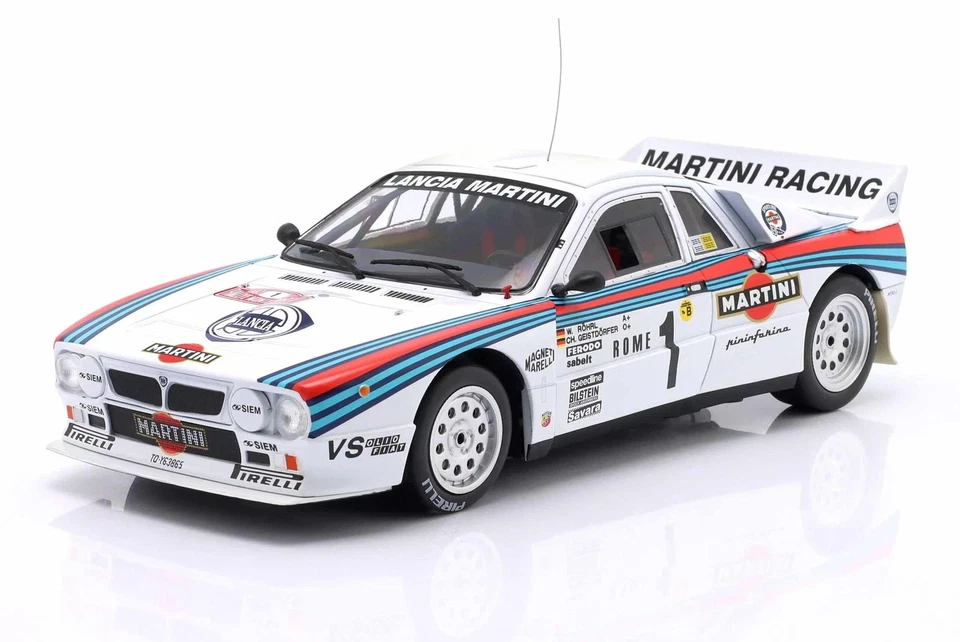 1/18 LANCIA 037 MARTINI RACING #1 WINNER MONTECARLO 1983 WERK83 W1805901 - Immagine 1 di 1