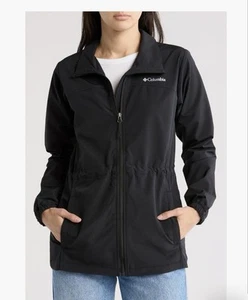 NWT $80 Columbia Vista Hills Water Repellent Jacket Black Small - Picture 1 of 6