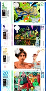 Bristol Pound - Full Set £1-£20 2nd Issue GEM UNC MUST FOR COLLECTORS RARE - Bild 1 von 2