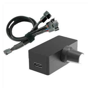 PWM-Geschwindigkeitsregler, 4-Poliger PWM-LüFterregler, PWM-Regler, USB-Typ8482 - Afbeelding 1 van 21