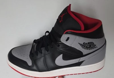 Talla 9 - Air Jordan 1 Mid Bred Shadow Foto 1 de 4