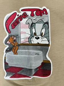 Vintage 80er Naughty T-Shirt Tom & Jerry Esprit von Campus Cartoon Humor Peeping Tom - Bild 1 von 7