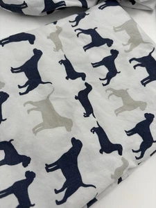 Juego de sábanas ajustables/planas/almohadas para bebés y niños talla doble PERROS algodón - Imagen 1 de 8