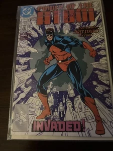 Power of the Atom #7 (DC Comics Holiday 1988) Vf Invasion First Strike - Picture 1 of 5