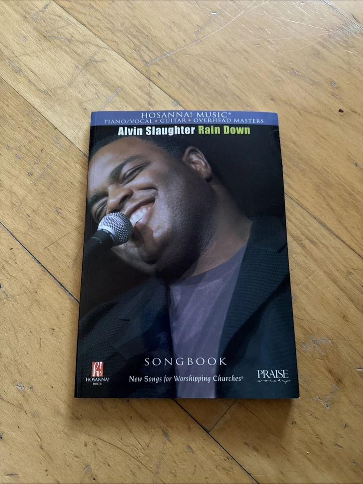 'Rain Down'    by   Alvin Slaughter Sheet Music Songbook Christian Worship Music - Image 1 of 4