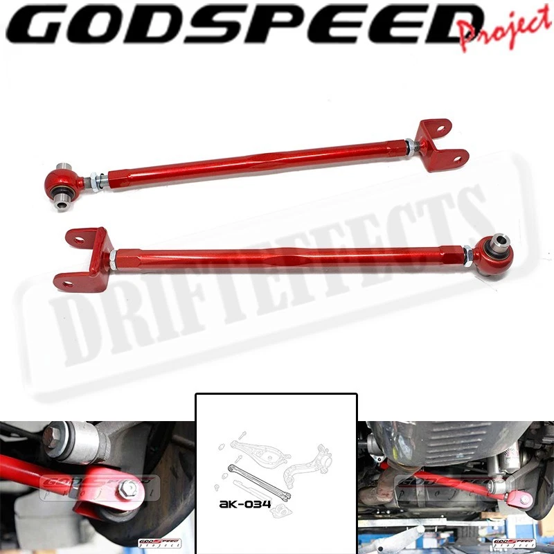 РЕГУЛИРУЕМЫЙ ЗАДНИЙ РЫЧАГ РАЗВАЛА GODSPEED СФЕРИЧЕСКИЙ ПОДШИПНИК ДЛЯ BMW Z4 (E85/89) 03-16 - Изображение 1 из 4
