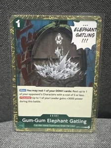 Gum-Gum Elephant Gatling OP11-038 A Fist of Divine Speed Foil - Picture 1 of 10