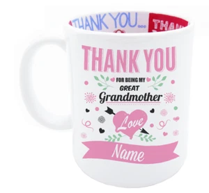 Taza de regalo de café personalizada para cumpleaños Navidad - Imagen 1 de 5