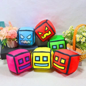 Geometry Dash Plush Geometry Sprint Game Plush Toy Doll Pillow Xmas Gift 2025 - Picture 1 of 37