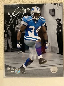 Kevin Jones Signed Detroit Lions 8x10 Photo LOF - Picture 1 of 4