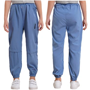 Kids Boys Sweatpants Jogging Pants Traveling Trousers Sports Elastic Breathable - Picture 1 of 45