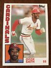 1984 Topps - #130 Ozzie Smith Hofer - Near Mint Condition - Free Shipping